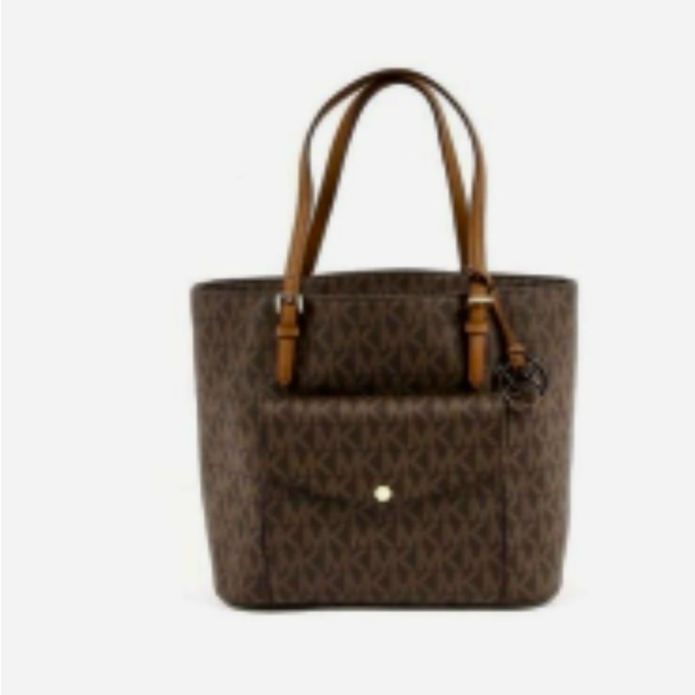 Michael Kors Brown Signature Tote